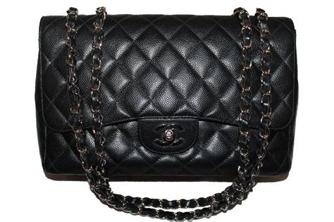 chanel black leather quilted handbag|original quilted chanel bag.